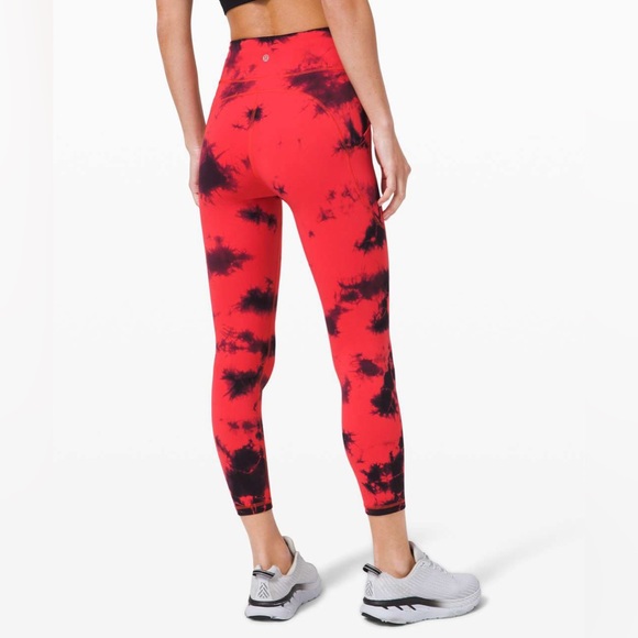 Lululemon Invigorate High-Rise Tight 25" *Wash
Tie Dye Carnation Red Black - Picture 3 of 8